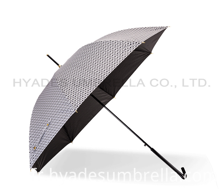 Parapluie droit ouvert auto modèle léger Chidori Lightweight Chidori Pattern Auto Open Straight Umbrella